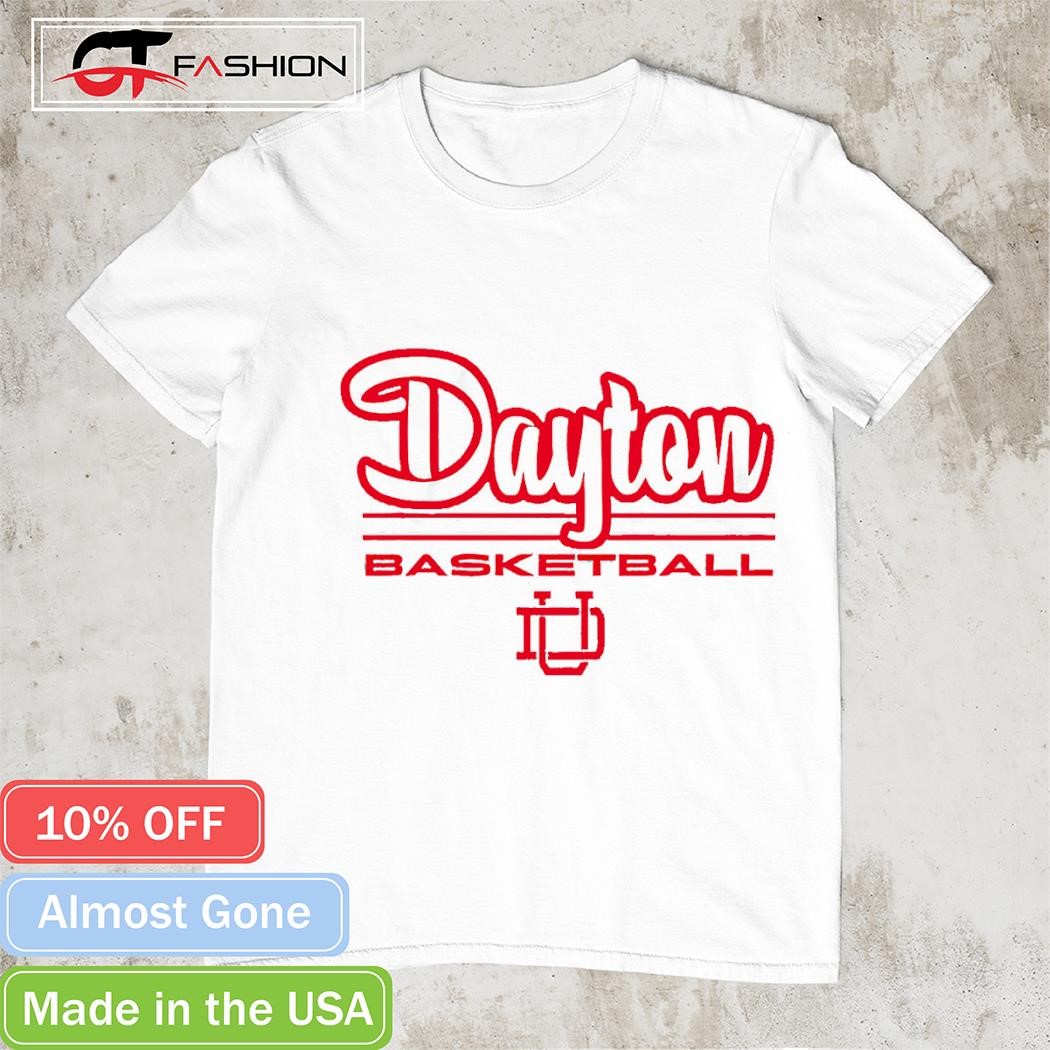 Dayton basketball logo classic shirt, hoodie, sweater, long sleeve and